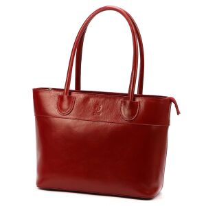 Shopperbag skórzana elegancka na ramię Florence 146396959 - Opatrunek dodatkowy