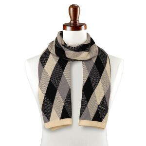 Elegáns rombuszmintás férfi sál - Peterson 141663754 - Férfi sál