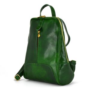 Miejski Damski plecak skórzany z kieszeniami 141674504 - Opatrunek dodatkowy