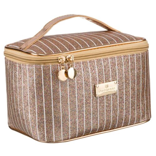 Elegáns női kozmetikai táska ecsettartóval - Peterson 141677627