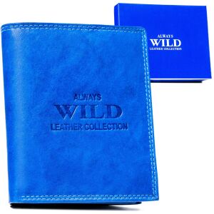 Skórzany męski portfel klasyczny styl Always Wild (Klasszikus stílusú Always Wild bőr férfi pénztárca) - lengyel nyelven 141684738 - Férfi pénztárca