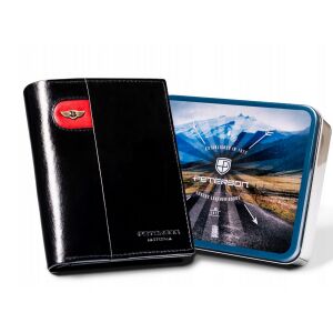 Nagy, bőr férfi pénztárca zár nélkül - Peterson 141877107 - Peterson