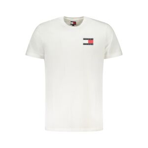 TOMMY HILFIGER MĘSKA KOSZULKA Z KRÓTKIM RĘKAWEM BIAŁA 141696547 - Tommy Hilfiger
