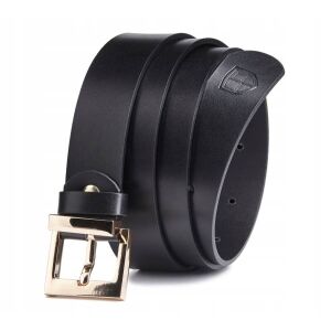 Minimalistyczny pasek damski z kwadratową klamrą - Peterson 141702895 - Női öv