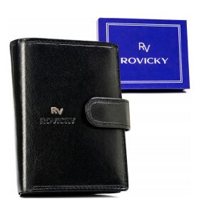 Nagy méretű bőr RFID Rovicky férfi pénztárca 141703656 - Férfi pénztárca