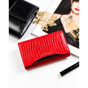 Lakkozott női pénztárca krokodilbőr mintával - Peterson 141705593 - Peterson