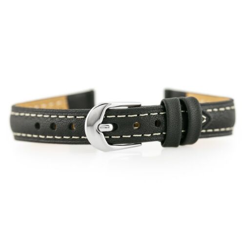 BISSET BS-158 bőr óraszíj - 12mm 141711340 - Karóra kiegészítő