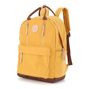 Mustársárga városi hátizsák iskolába és munkába - Himawari