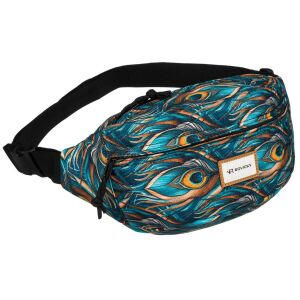 Nerka damska na ramię ze wzorem pawich piór - Rovicky 141716344 - Opatrunek dodatkowy