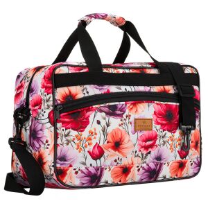 Utazótáska levehető pánttal és külső cipzáras zsebbel - Rovicky 141897732 - Bőrönd &Táska