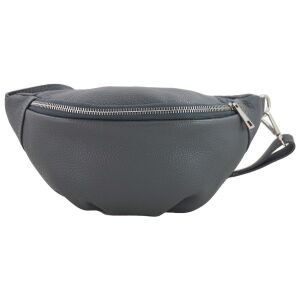 Torebka damska saszetka / nerka - Casual - Szara ciemna 141717254 - Saszetka