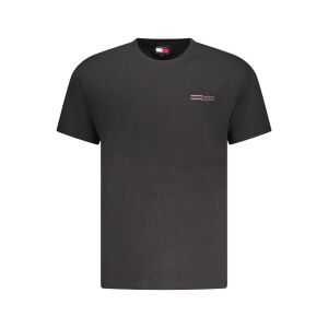 TOMMY HILFIGER KOSZULKA Z KRÓTKIM RĘKAWEM MĘSKA CZARNA 141717668 - Tommy Hilfiger Koszulka męska