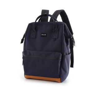 Női városi hátizsák sötétkék színben, USB porttal - Himawari 141718002 - Bőrönd &Táska