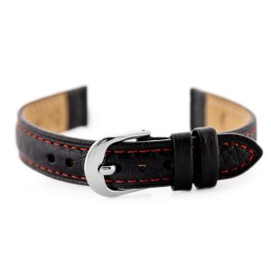 Pasek skórzany do zegarka BISSET BS-157 - 12mm 141719013 - Akcesoria do zegarków