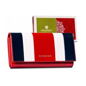 Skórzany damski portfel Peterson PTN PL-467.01 141719417 - Peterson