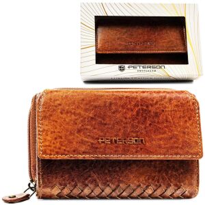 Peterson PTN WD3-VLCN bőr női pénztárca