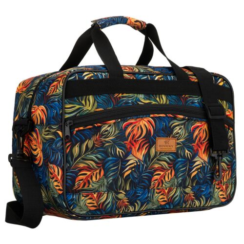 Utazótáska levehető pánttal és külső cipzáras zsebbel - Rovicky