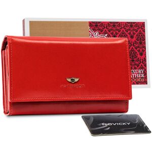 Női bőr pénztárca külső zsebbel - Peterson 141722091 - Peterson