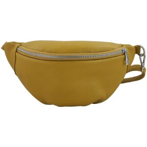 Torebka damska saszetka / nerka - CASUAL - Żółta ciemna 141722507 - Saszetka