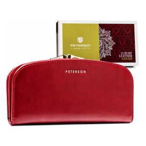 Skórzany damski portfel Peterson PTN 42123-SG 141723625 - Peterson