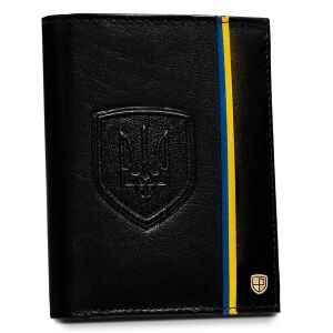 Férfi bőr pénztárca függőleges tájolással, RFID rendszerrel - Peterson