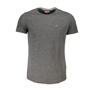 MĘSKI T-SHIRT Z KRÓTKIM RĘKAWEM TOMMY HILFIGER CZARNY 141726290 - Tommy Hilfiger
