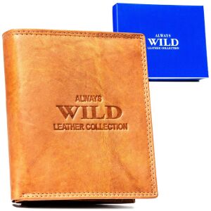Skórzany męski portfel klasyczny styl Always Wild (Klasszikus stílusú bőr férfi pénztárca Always Wild) - lengyel nyelven 141730622 - Férfi pénztárca