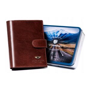 Elegáns, nagy férfi pénztárca természetes bőrből - Peterson 141731769 - Peterson