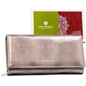 Skórzany damski portfel Peterson PTN 42100-PR 141733193 - Peterson