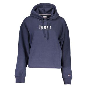 BLUZA TOMMY HILFIGER BEZ ZAMKA DAMSKA NIEBIESKA 146397771 - Dla kobiet