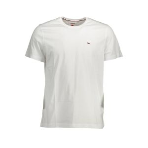 BIAŁY T-SHIRT MĘSKI Z KRÓTKIM RĘKAWEM TOMMY HILFIGER 141739949 - Tommy Hilfiger