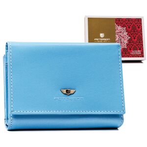 Elegáns női pénztárca természetes bőrből - Peterson 141743165 - Peterson