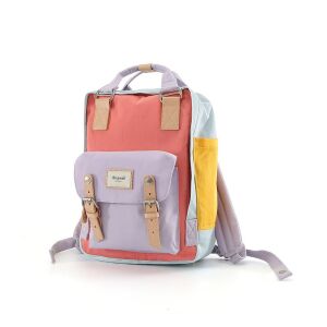 Sokszínű, praktikus hátizsák laptoptartóval, poliészterből - Himawari 141747018 - Bőrönd &Táska