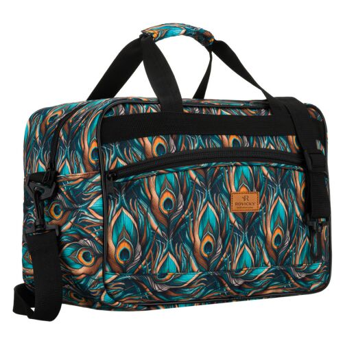 Utazótáska levehető pánttal és külső cipzáras zsebbel - Rovicky 141948003