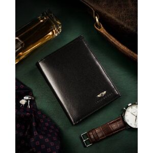 Nagy méretű, bőr férfi pénztárca zár nélkül - Peterson 141751450 - Peterson