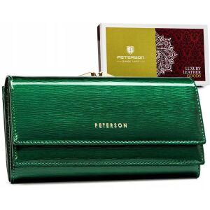 Nagy méretű, bőr női pénztárca RFID rendszerrel - Peterson 141920089 - Peterson
