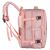 Laptop hátizsák cordurából, rózsaszínben, állítható vállpántokkal - Peterson 141756885