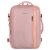 Laptop hátizsák cordurából, rózsaszínben, állítható vállpántokkal - Peterson 141756885