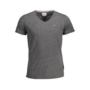 TOMMY HILFIGER T-SHIRT MĘSKI Z KRÓTKIM RĘKAWEM CZARNY 141756754 - Tommy Hilfiger