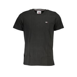 MĘSKI T-SHIRT Z KRÓTKIM RĘKAWEM TOMMY HILFIGER CZARNY 141757051 - Tommy Hilfiger