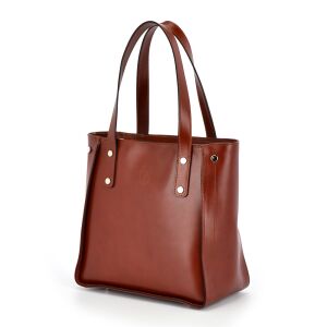 Duża torebka na ramię damska skórzana shopperbag 141763413 - Opatrunek dodatkowy