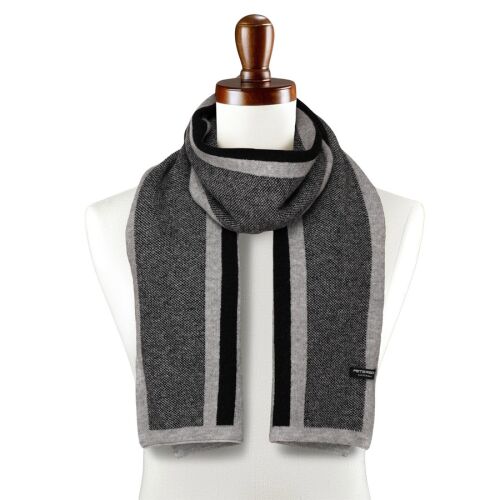 Hosszú férfi sál geometrikus mintával - Peterson 141764568