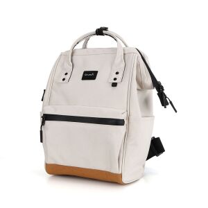Praktikus, krémszínű női hátizsák állítható pántokkal - Himawari 141765852 - Bőrönd &Táska