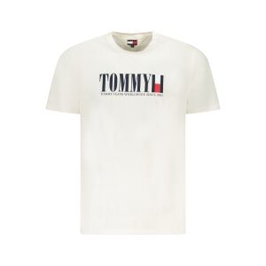 TOMMY HILFIGER MĘSKA KOSZULKA Z KRÓTKIM RĘKAWEM BIAŁA 141767673 - Tommy Hilfiger