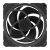 Ventilator ARCTIC BioniX P120 A-RGB ( pachet 3 ventilatoare + Controller ), 120mm 141777984