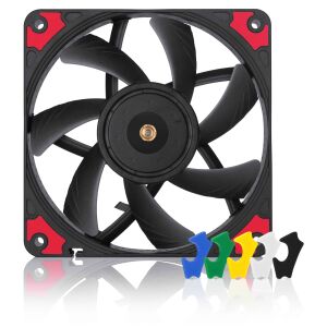 Noctua NF-A12x15 PWM chromax.black.swap 15mm 12cm (NF-A12x15 PWM CH.BK.S) 141778456 - Laptop rendszerhűtő