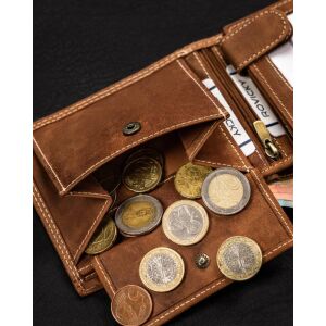 Nagy férfi pénztárca természetes bőrből - Always Wild 141783189 - Férfi pénztárca