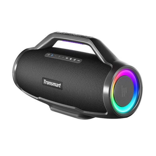 Tronsmart Bang Max Bluetooth hangszóró RGB fényekkel, ferde nézet - Tronsmart