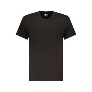 TOMMY HILFIGER MĘSKA KOSZULKA Z KRÓTKIM RĘKAWEM W KOLORZE CZARNYM 141790556 - Tommy Hilfiger