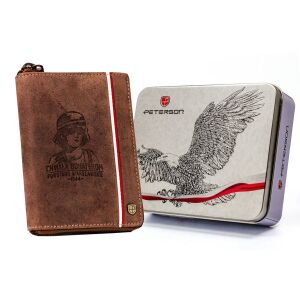 Peterson PTN 340PW-04 2-1-4 HUNTER bőr férfi pénztárca 141953612 - Peterson
